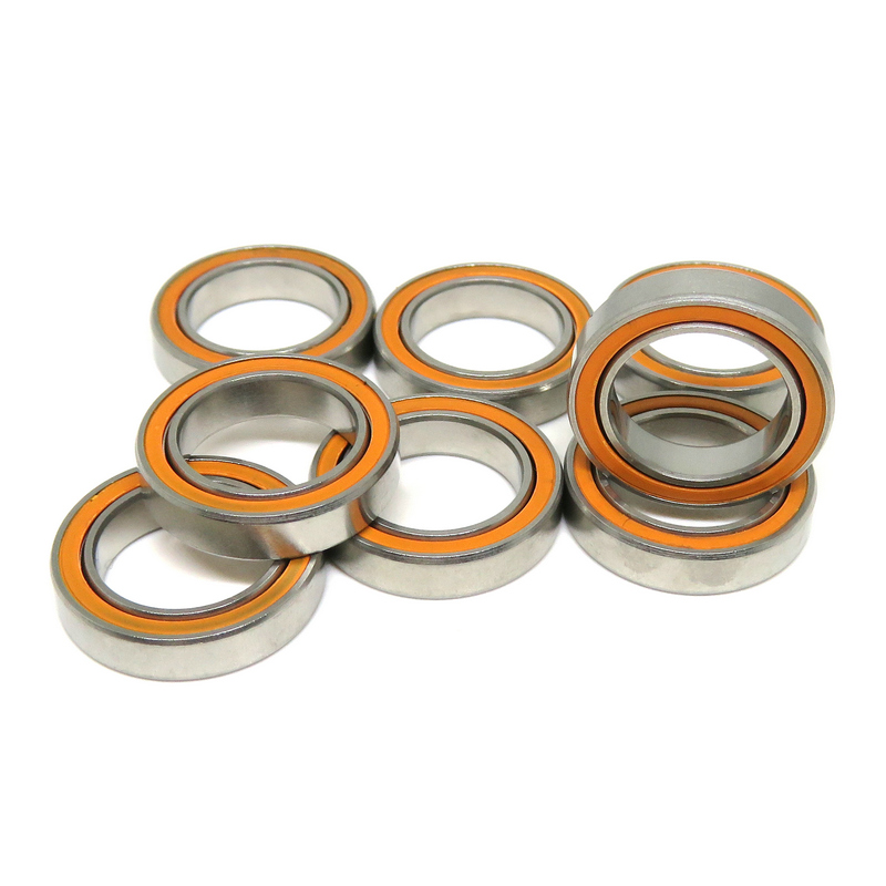 S61701C 2RS Ceramic Bearing 12x18x4mm 6701 61701 S6701 RS S61701C S6701C Stainless Steel Hybrid Thin Section Bearing 12*18*4